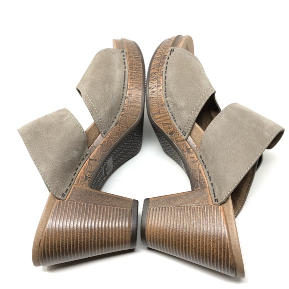 Dansko Ramona Sandals Taupe Nubuck Leather Size 42 - Picture 7 of 11